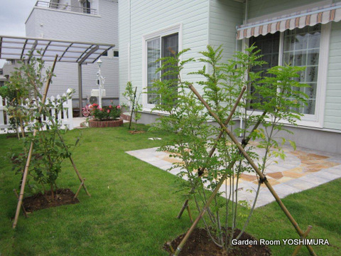 つくば市の外構と庭 施工例 ガーデンルームよしむら Part 4