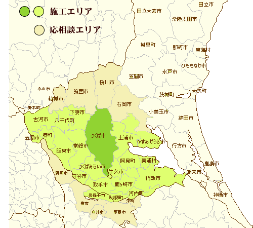 施工エリアマップ